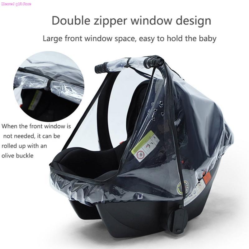 D0JC Baby Car for Seat Rain Co - Infant Car Seat Cover ulasan dan harga