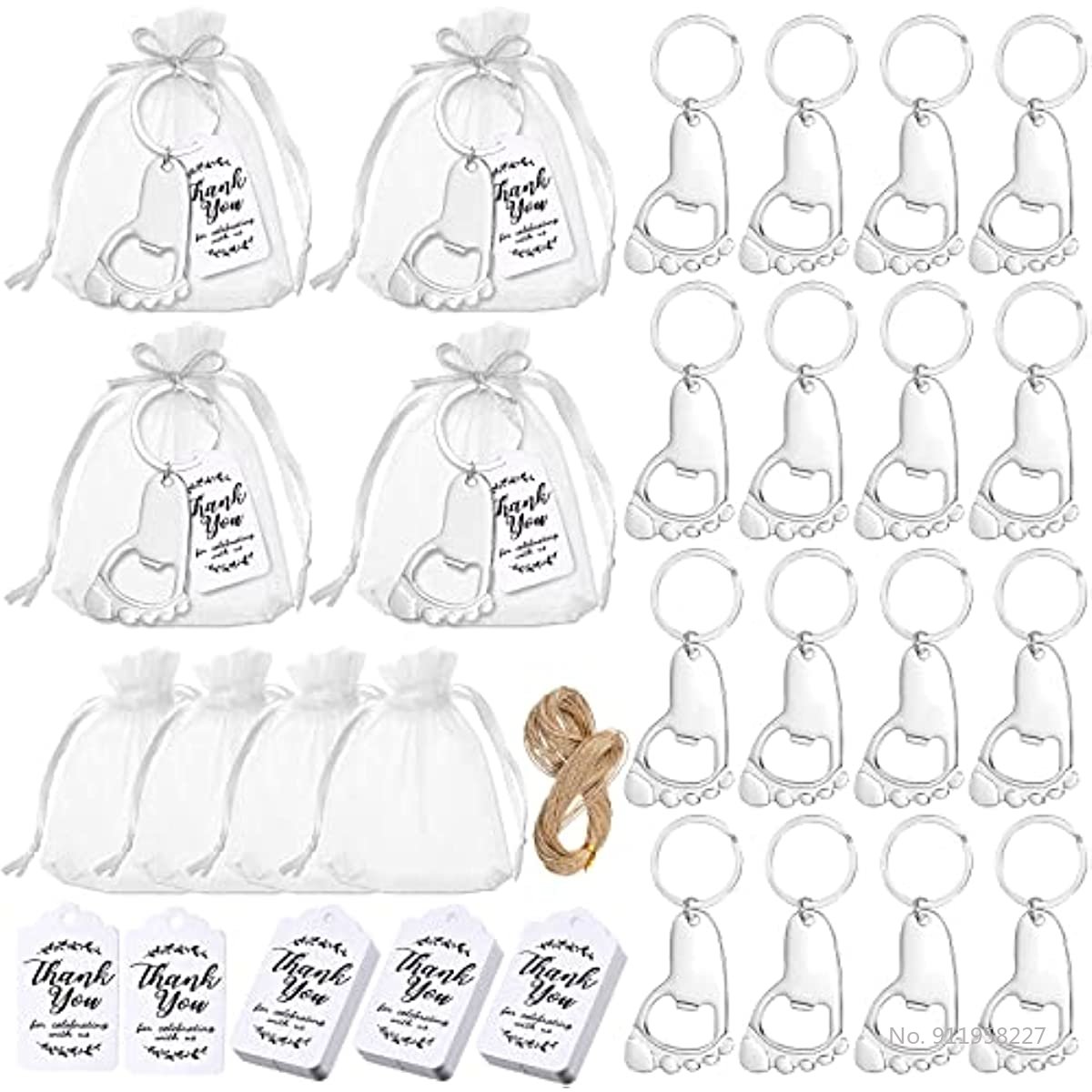 50-Piece Baby Footprint Key Ch - Zwitsal Baby Products ulasan dan harga