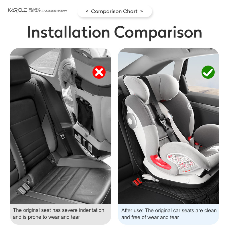 PU Leather Car Seat Protector  - Infant Car Seat Cover ulasan dan harga