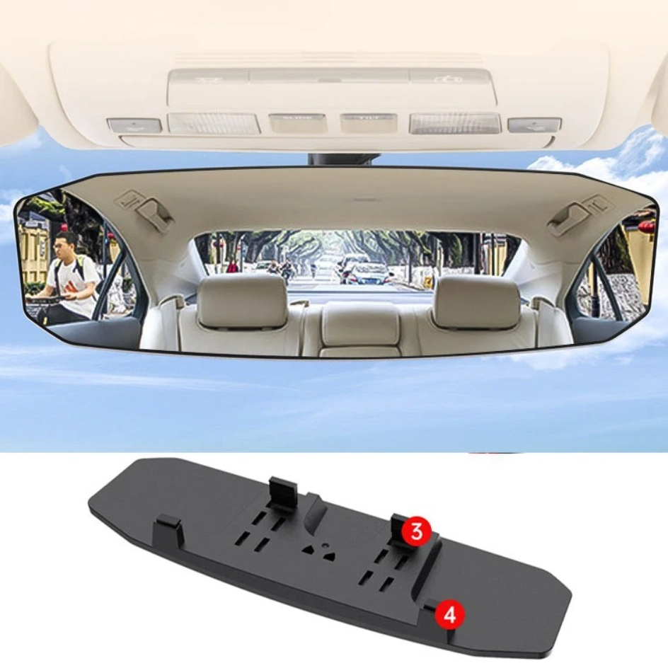 Car Rearview Mirror View Wide  - Infant Car Seat Cover ulasan dan harga