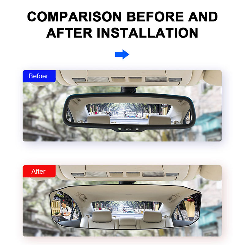 Car Rearview Mirror View Wide  - Infant Car Seat Cover ulasan dan harga